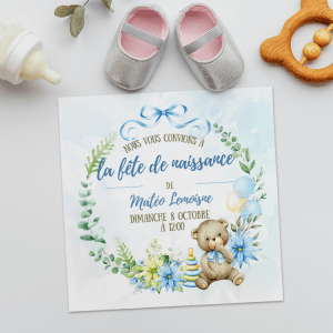 Faire-part de naissance