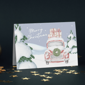 Cartes de Noël personnalisées