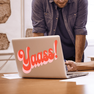 Stickers pour ordinateur portable