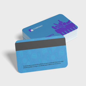 Cartes PVC avec bande magnétique HiCo