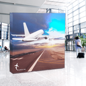 Stands parapluies LED