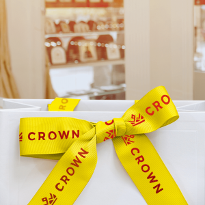 Rubans colorés avec dorure